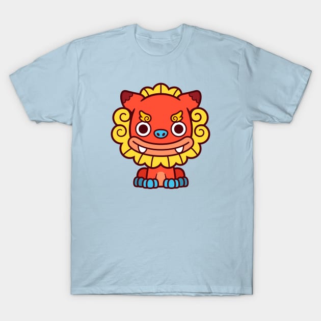 Shisa Kawaii T-Shirt by kudasai